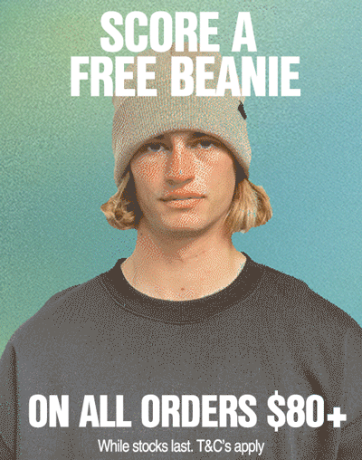 Score a free beanie on all orders $80+