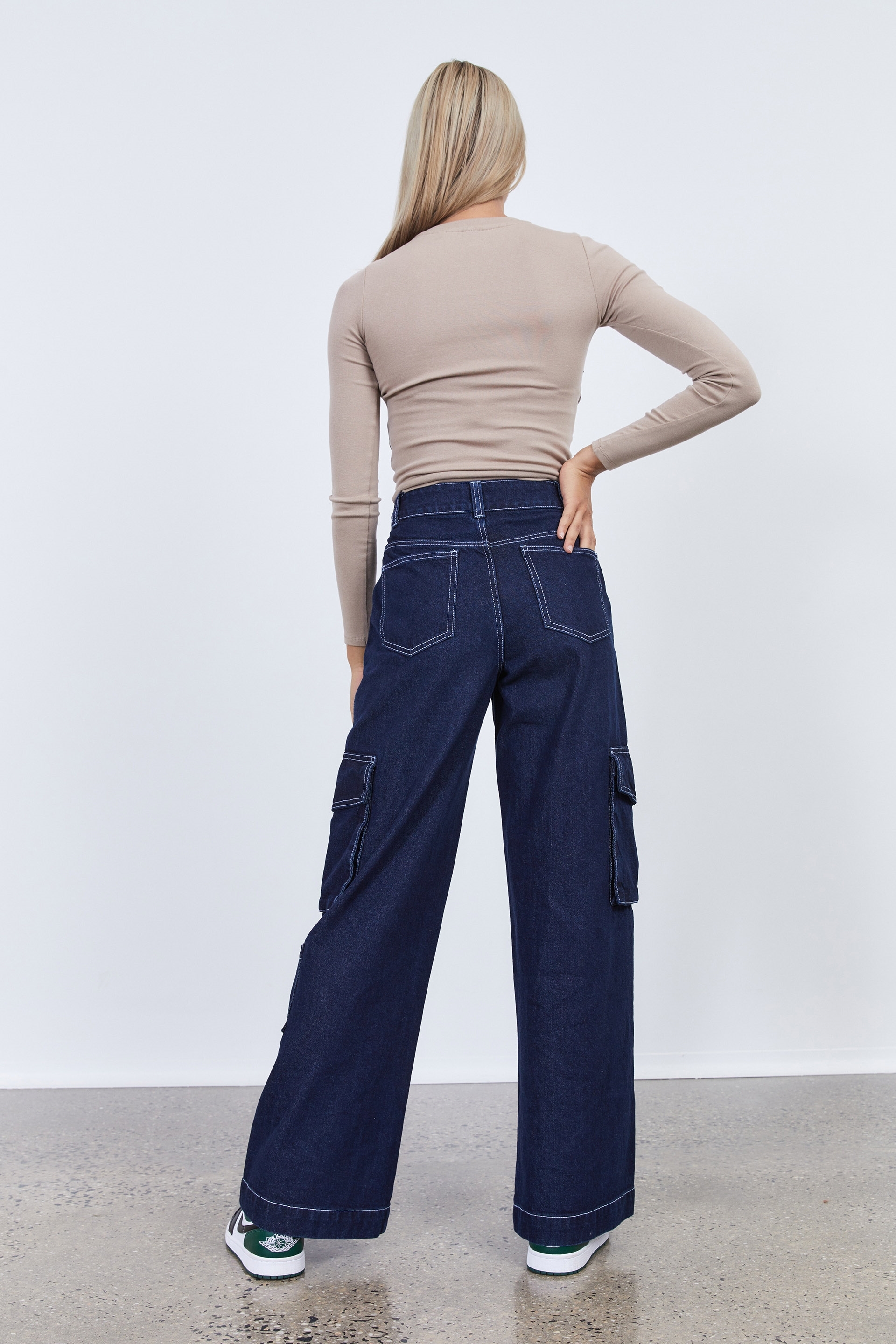 denim slacks womens