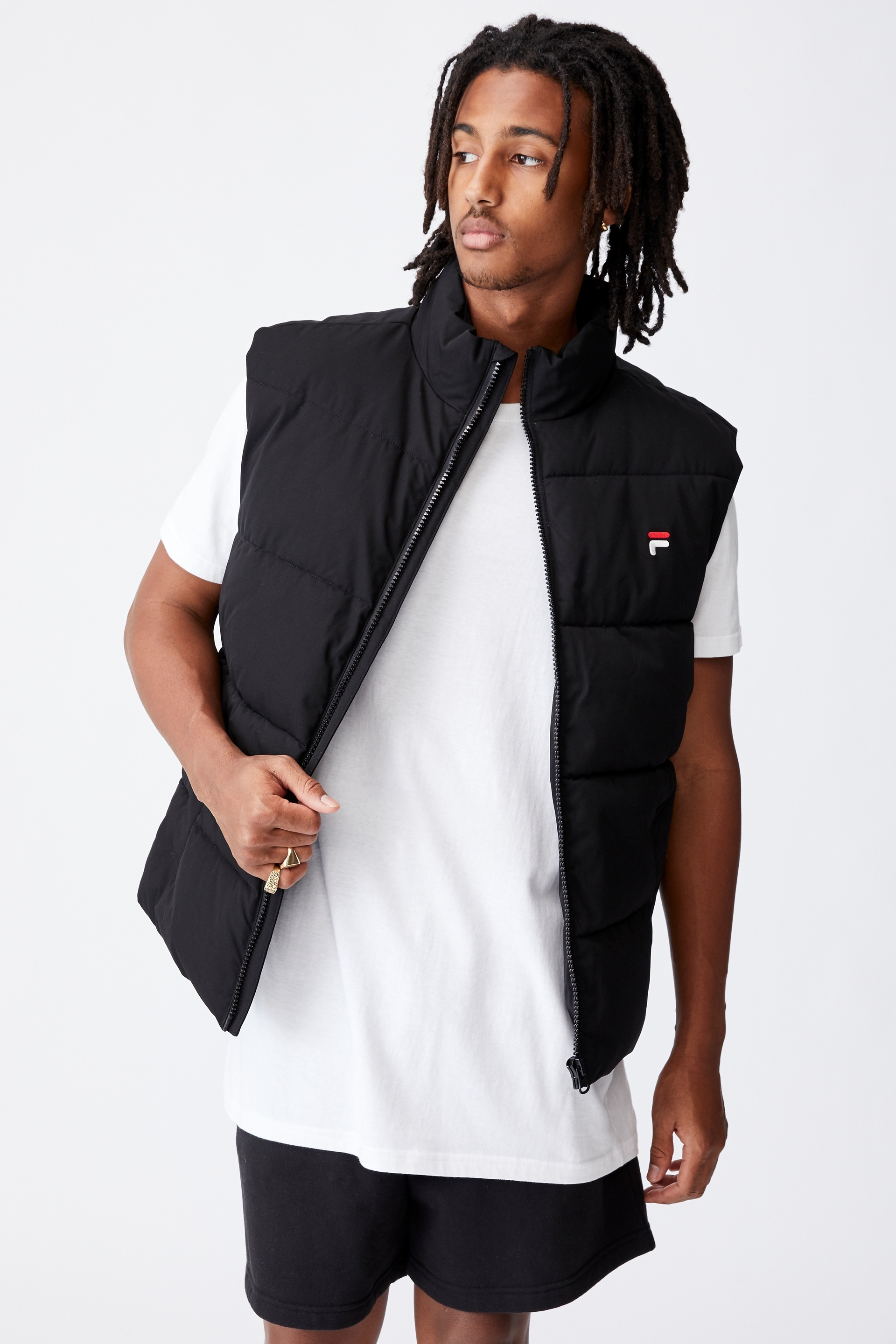fila puffer vest