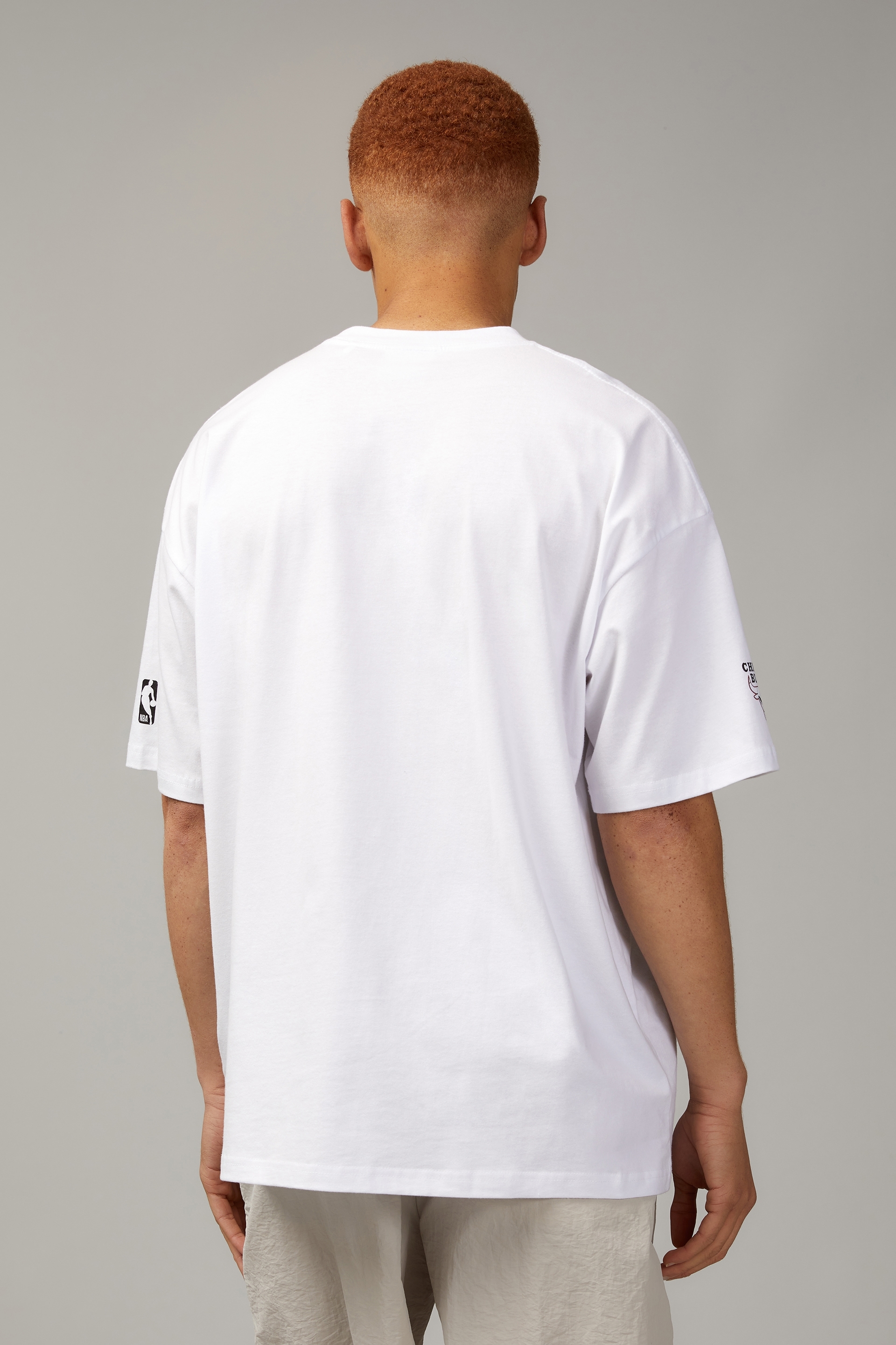 Oversized Nba Paneled T Shirt