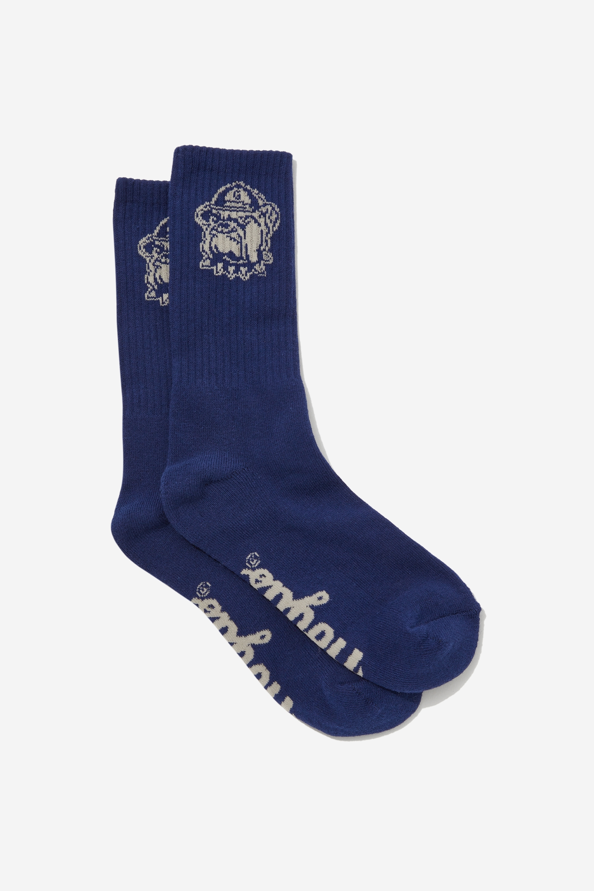 License Retro Rib Socks