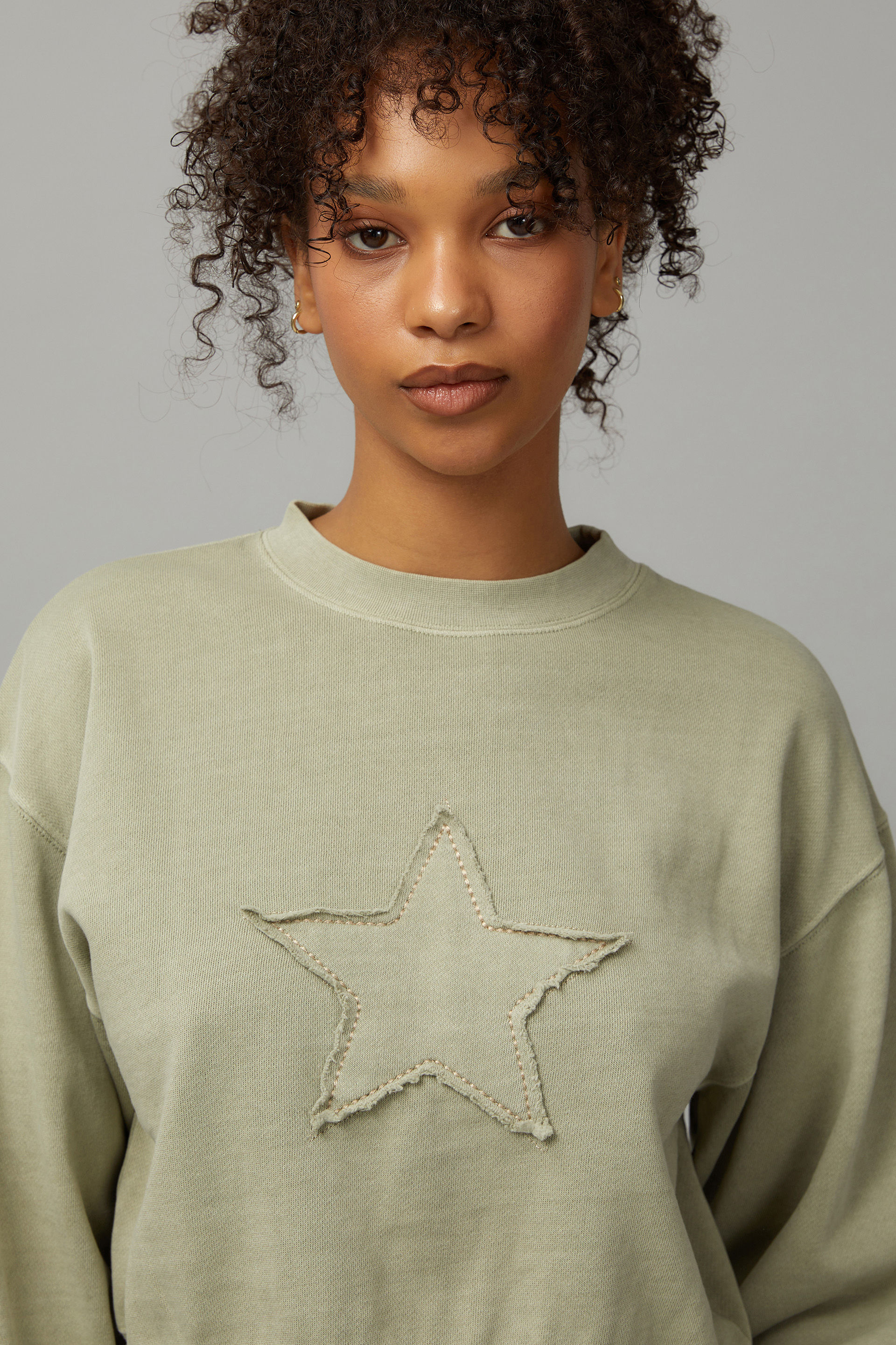 Trisha Boxy Crop Sweater