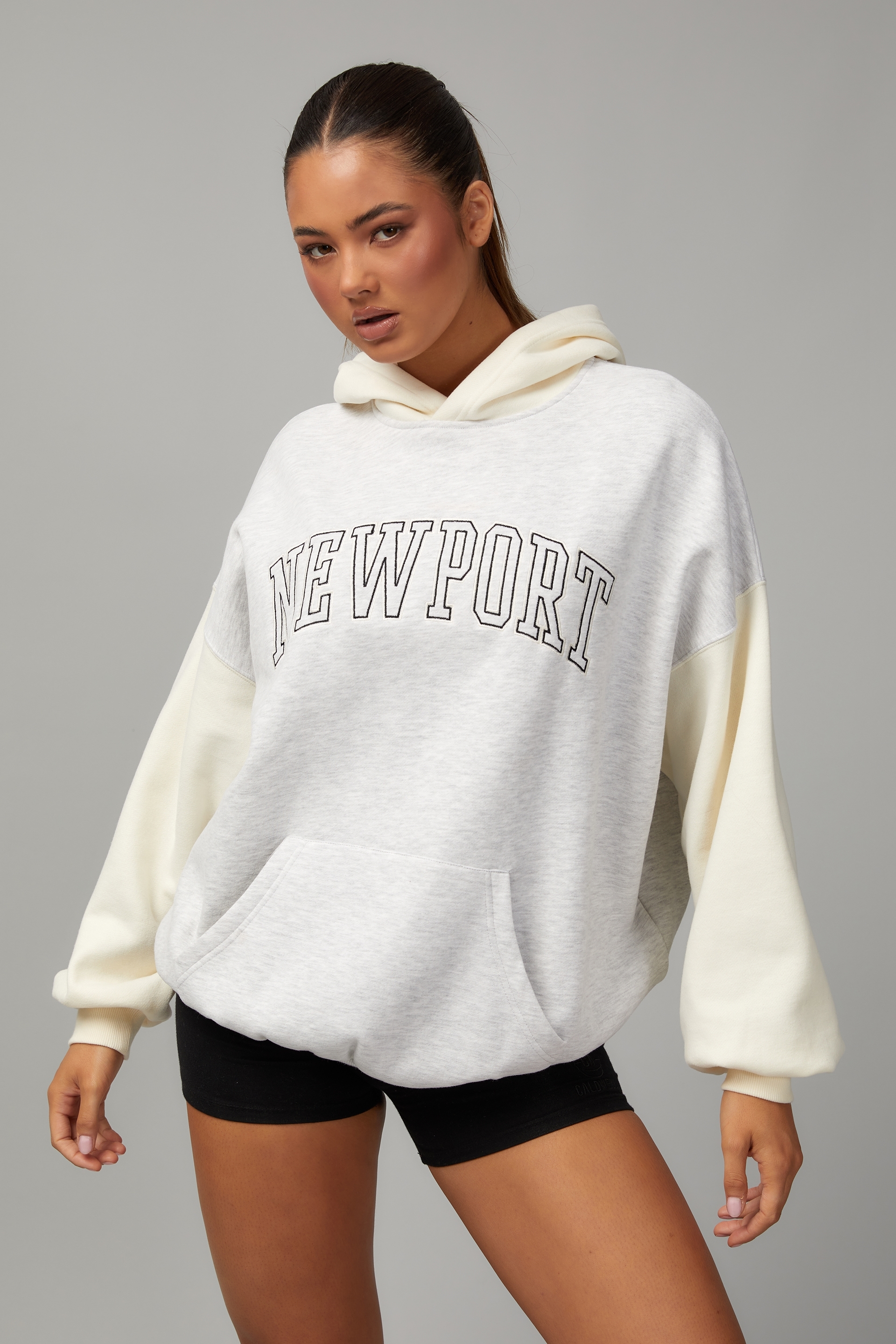 Slouchy Graphic Hoodie